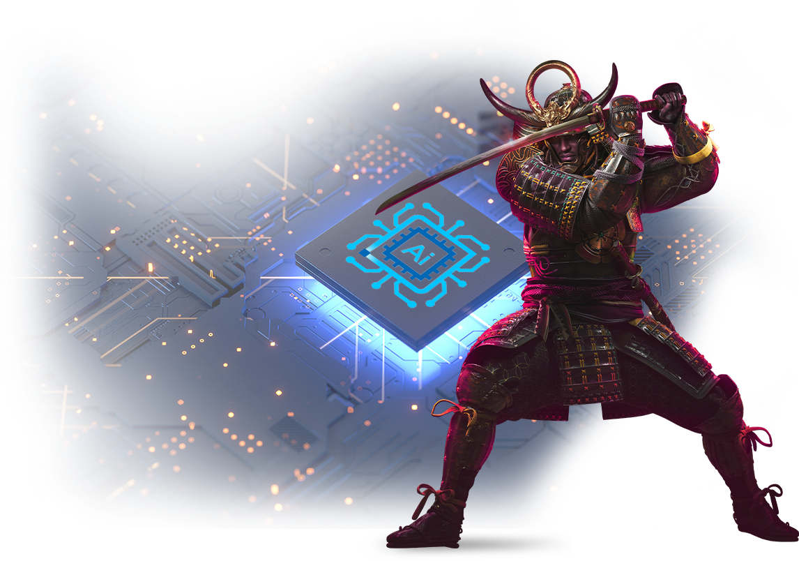 fondo de la sección de ia